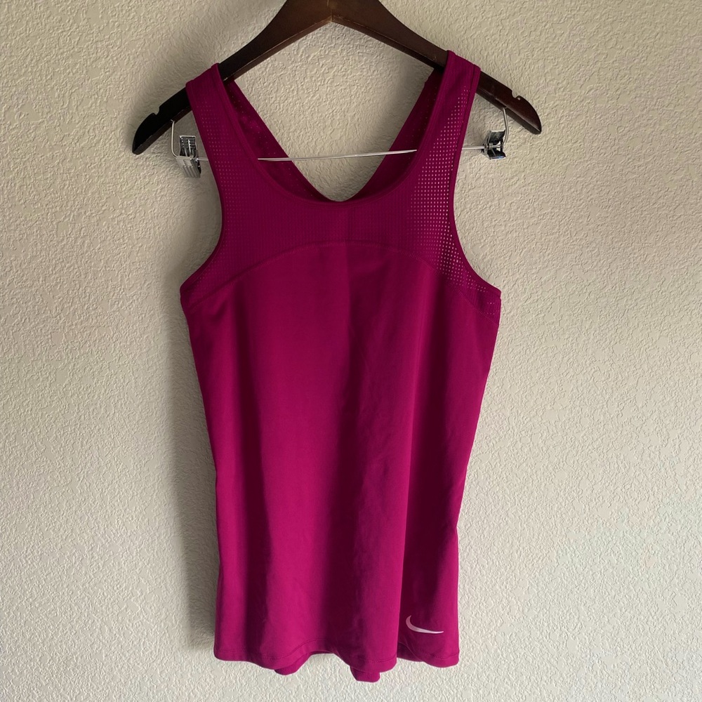 Nike Fuchsia Workout Top